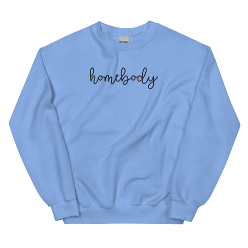 Homebody Embroidered Crewneck
