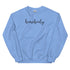 Homebody Embroidered Crewneck