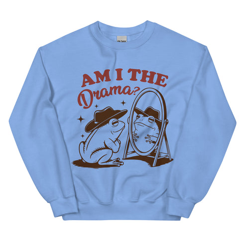 Am I the Drama? Frog Crewneck