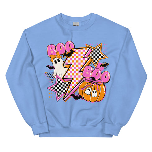 Sweatshirt Retro Halloween Doodle Shirt