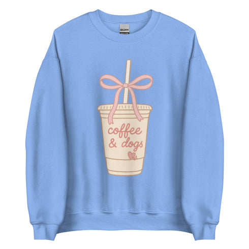 Coffee and Dogs Sweatshirt