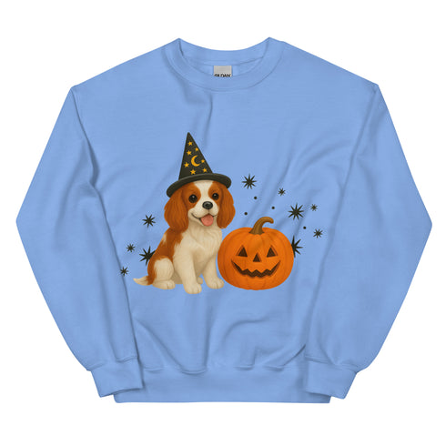Cavalier Halloween Witchy Dogs Sweatshirt