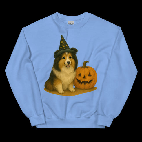 Sheltie Witchy Dog Sweatshirt