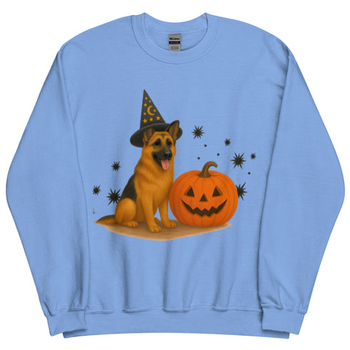 German Shepherd Halloween Witchy Dogs Sweatshirt