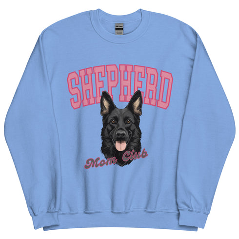 Black German Shepherd Mom Club Sweatshirt