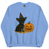 Black Chihuahua Halloween Witchy Dogs Sweatshirt