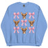 Tan chihuahua with bows Sweatshirt