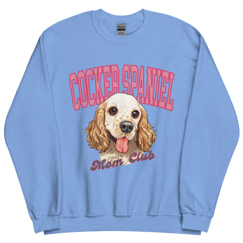 Cocker Spaniel Mom Club Sweatshirt