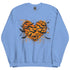 Halloween Heart and Bats Sweatshirt