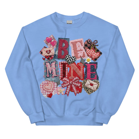 Be Mine Faux Quilt Sweatshirt