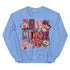 Be Mine Faux Quilt Sweatshirt