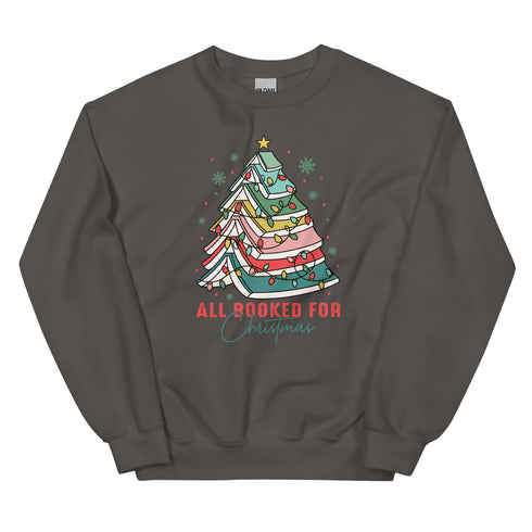 All Booked For Christmas Sweatshirt