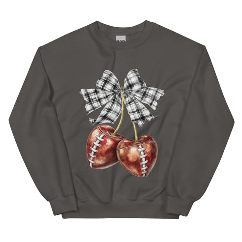 Football Cherry Sweatshirt