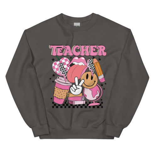 Retro Teacher Sweatshirt