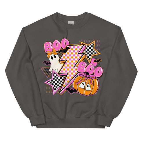 Sweatshirt Retro Halloween Doodle Shirt