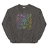 Neon Halloween Doodles Crewneck