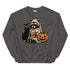 Halloween Fall Coffee Racoon Crewneck