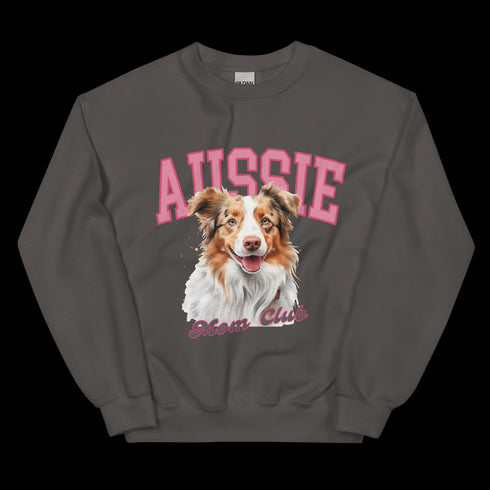 Red Merle Aussie Dog Mom Club Sweatshirt