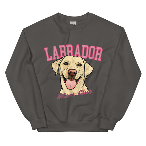 Yellow Lab Dog Mom Club Sweatshirt