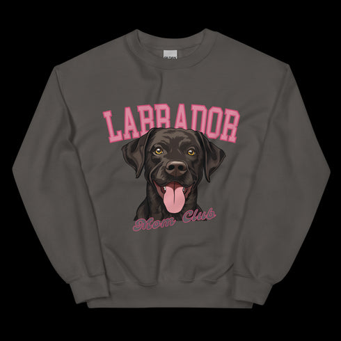 Chocolate Lab Dog Mom Club Sweatshirt