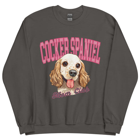 Cocker Spaniel Mom Club Sweatshirt