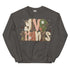 Faux Crochet Give Thanks Sweatshirt
