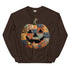 Jack O Lantern Patchwork Pumpkin Sweatshirt