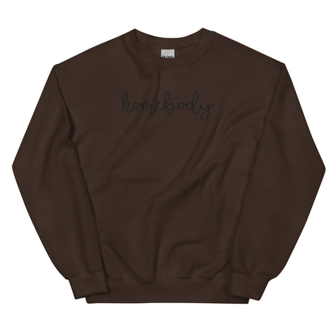 Homebody Embroidered Crewneck