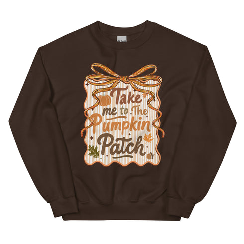 Take me to the Pumpkin Patch Crewneck