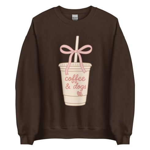 Coffee and Dogs Sweatshirt