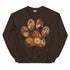 Floral Dog Mom Fall Crewneck