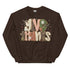 Faux Crochet Give Thanks Sweatshirt