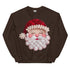 Santa Faux Patchwork Christmas Sweatshirt,