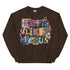 Love Like Jesus Faux Quilt Crewneck