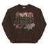 Jesus Faux Quilted Crewneck