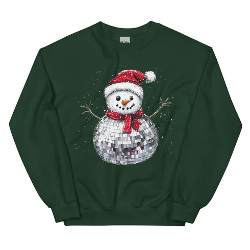 Disco Snowman Sweatshirt