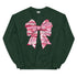 Camo Pink Bow Crewneck