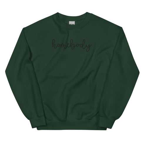 Homebody Embroidered Crewneck