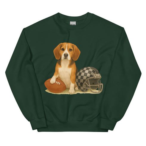 Beagle Football Sweatshirt