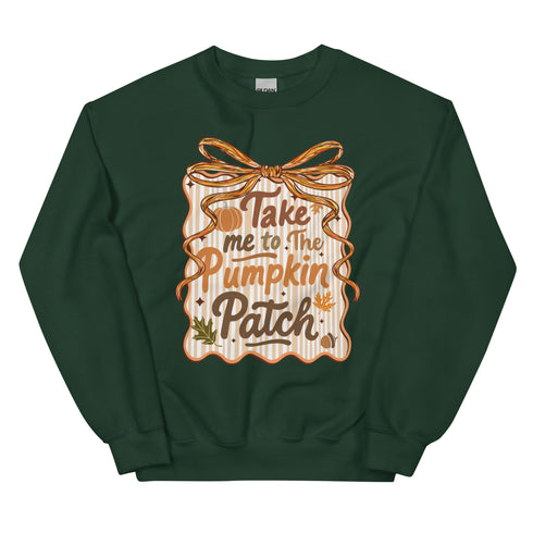 Take me to the Pumpkin Patch Crewneck