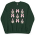 Border Collie and Bows Crewneck