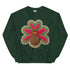 Faux Crochet Thanksgiving Turkey Sweatshirt