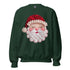 Santa Faux Patchwork Christmas Sweatshirt,