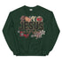 Jesus Faux Quilted Crewneck