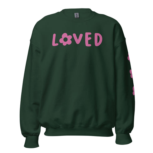 Loved Flower Crewneck
