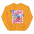 Football Touch Down Season Pink Sweatshirt