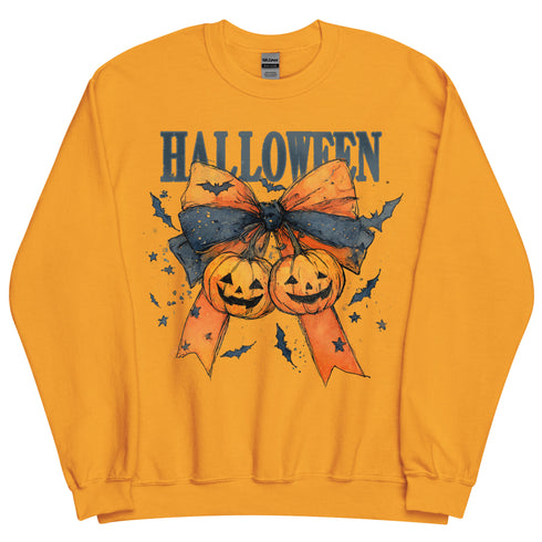 Halloween Bow Cherry Sweatshirt