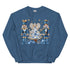 Blue Nutcracker Christmas Sweatshirt