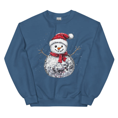 Disco Snowman Sweatshirt
