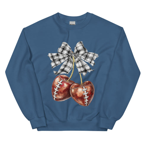 Football Cherry Sweatshirt